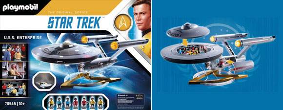 PLAYMOBIL Star Trek 70548 Star Trek - U.S.S. Enterprise NCC-1701